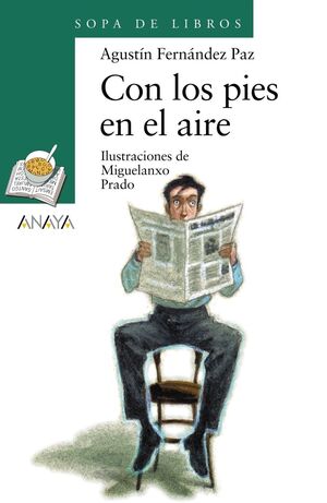 SOPA DE LIBROS VERDE: CON LOS PIES EN EL AIRE