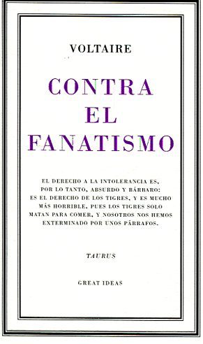 CONTRA EL FANATISMO RELIGIOSO - 103189