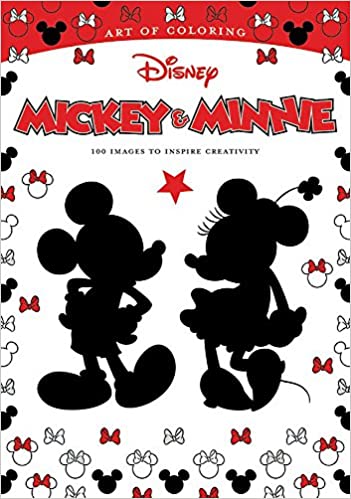 ART OF COLORING MICKEY MOUSE AND MINNIE MOUSE  -  - 106526