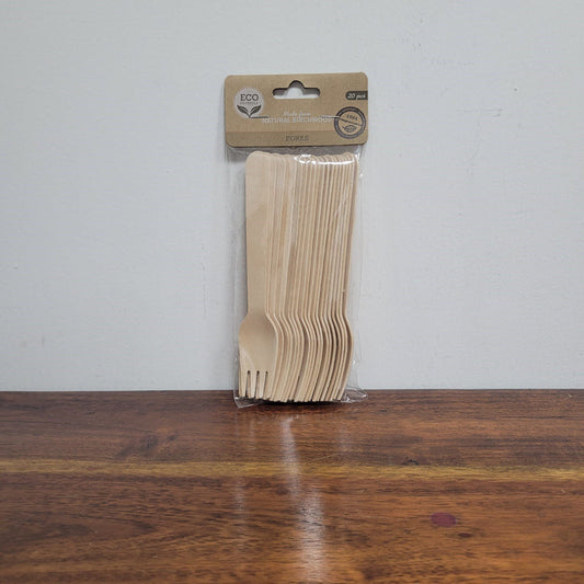 CUBIERTOS DE MADERA TENEDORES - 107949 -  - .