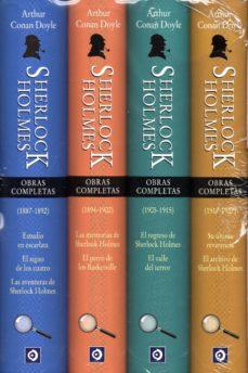 SHERLOCK HOLMES ESTUCHE OBRA COMPLETA 4 VOLUMENES  -  - 114792