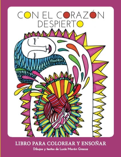 CON EL CORAZON DESPIERTO  LIBRO PARA COLOREAR  -  - 116714