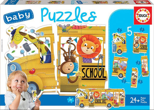 BABY PUZZLES BUS ANIMALITOS F - 117677