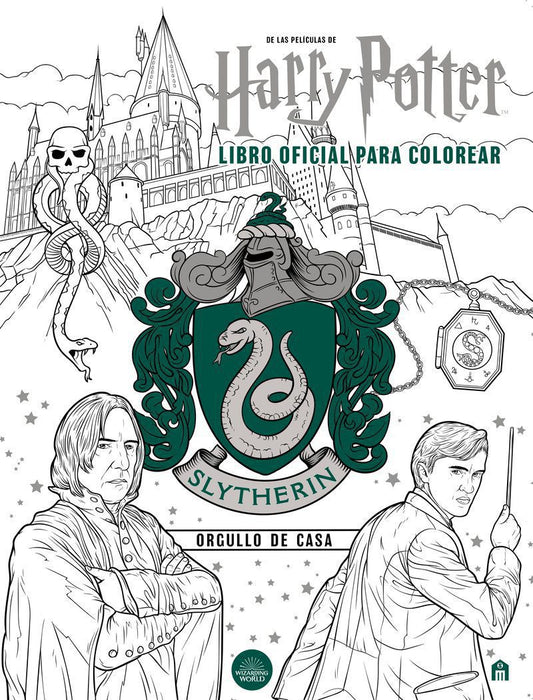 SLYTHERIN LIBRO PARA COLOREAR HARRY POTTER - 125415