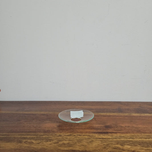 GLASS DRIP CATCHER FOR CANDLES D=7CM, OPENING D=2,5CM - 131654 -  - .