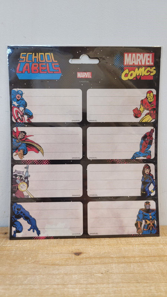 ETIQUETAS ADHESIVAS MARVEL COMICS AVENGERS. - 132146