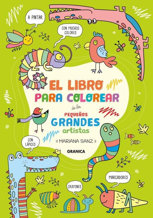 LIBRO PARA COLOREAR DE LOS PEQUENOS GRANDES ARTISTAS.  -  - 135210