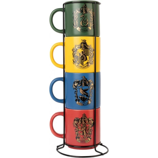 JUEGO DE 4 TAZAS HARRY POTTER 300ML. - 135628