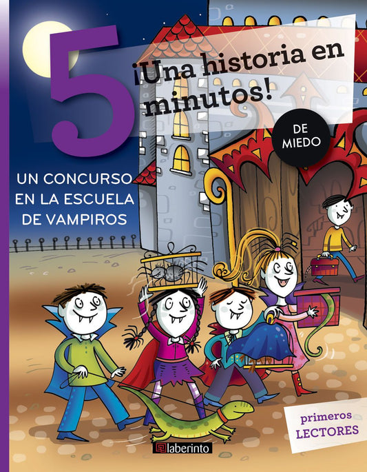 UN CONCURSO EN LA ESCUELA DE VAMPIROS ÁUNA HISTORIA EN 5 MINUTOS! - 141876