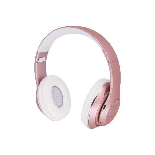 AUDIFONOS BLUETOOTH ROSADOS CON BLANCO - FL333333