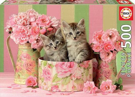 GATITOS CON ROSAS - 106413