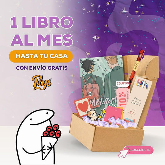 Membresía galáctica - 1 libro al mes + kit de lectura al mes