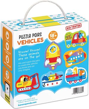 PUZZLE PAIRS VEHICLES -  - VP002147