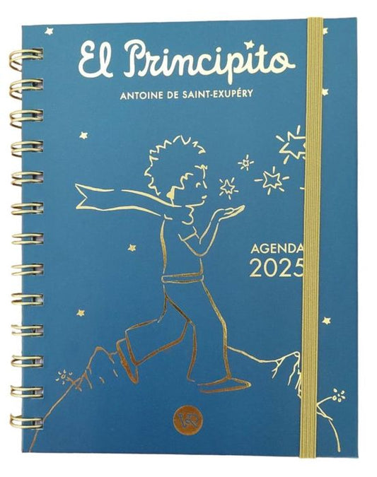 AGENDA 2025 EL PRINCIPITO (AZUL / ANILLADA) - 142818