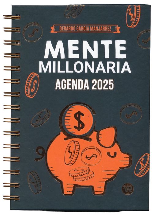 AGENDA 2025 MENTE MILLONARIA (ANILLADA) - 142821