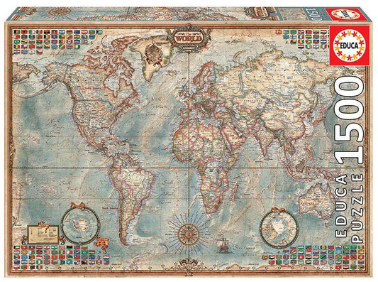 MUNDO, MAPA POLITO EL - 85803
