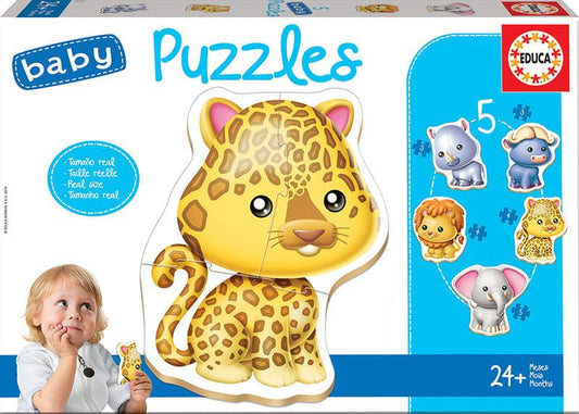 BABY PUZZLES ANIMALES SALVAJES - 94045