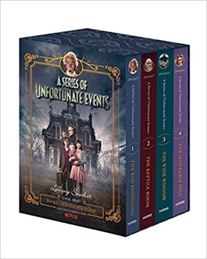 SERIES OF UNFORTUNATE EVENTS #1-4 NETFLIX TIE-IN BOX SET - LEMONY SNICKET - VP001313