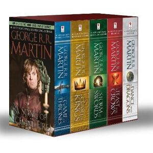 A GAME OF THRONES 5-BOOK BOXED SET - GEORGE R. R. MARTIN'S - VP002493