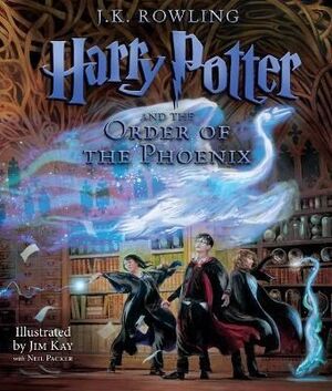 HARRY POTTER 5 AND THE ORDER OF THE PHOENIX (ILLUSTRATED) - J K ROWLING , - VS12508