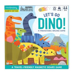 LET'S GO, DINOS! MAGNETIC BOARD GAME - BLACK, ALLISON - VP001669