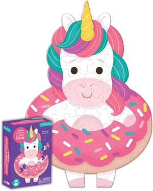 UNICORN SPRINKLES - MINI ROMPECABEZAS PARA RASCAR Y OLER (48 PIEZAS) -  - VP003004