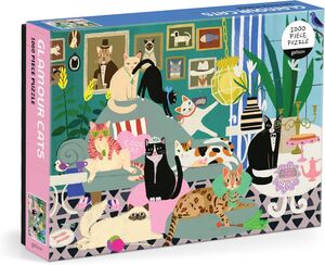 GLAMOUR CATS 1000 PIECE - 	GALISON - VS17639