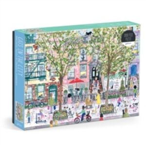 MICHAEL STORRINGS CATS IN THE CITY 1000 PIECE PUZZLE - GALISON - VS17641