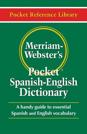 M-W'S POCKET SPANISH-ENGLISH DICTIONARY. - 138222