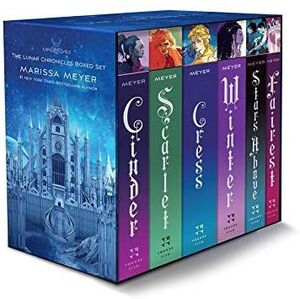 LUNAR CHRONICLES BOXED SET: CINDER, SCARLET, CRESS, FAIREST, STARS ABOVE, WINTER - MARISSA MEYER - VP001673