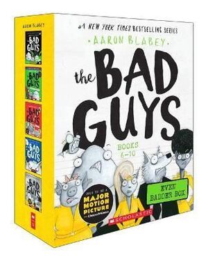 BAD GUYS EVEN BADDER BOX SET: BOOKS 6-10 - AARON BLABEY - VP003890