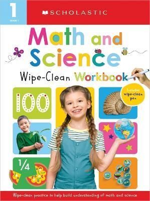 WIPE CLEAN WORKBOOK: FIRST GRADE MATH/SCIENCE -  - VP002444