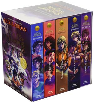 HEROES OF OLYMPUS: COMPLETE SERIES (10TH ANNIVERSARY EDITION) - RICK RIORDAN - VP003400