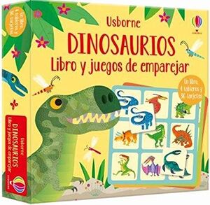 DINOSAURIOS (LIBRO Y JUEGOS DE EMPAREJAR) - VV. AA. - VP002064