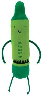 THE DAY THE CRAYONS QUIT GREEN 12 PLUSH ( DAY THE CRAYONS QUIT ) - DAYWALT, DREW - VP001858