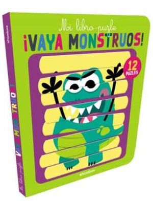 ¡VAYA MONSTRUOS! MI LIBRO-PUZLE -  - VP002526