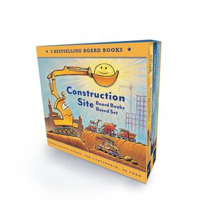 CONSTRUCTION SITE BOARD BOOKS BOXED SET (GOODNIGHT, GOODNIGHT, CONSTRUC) - SHERRI DUSKEY RINKER - VP004105