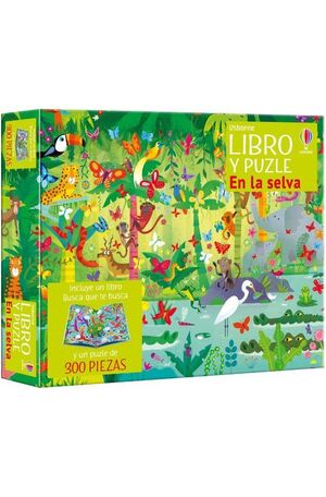 EN LA SELVA LIBRO Y PUZLE - KIRSTEEN ROBSON - VP003350