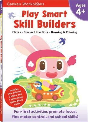 PLAY SMART SKILL BUILDERS AGE 4+ - GAKKEN EARLY CHILDHOOD EXPERTS - VP002464