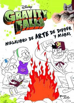 GRAVITY FALLS. MEGALIBRO DE ARTE DE DIPPER Y MABEL -  - VP002255