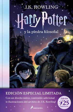 HARRY POTTER 1: LA PIEDRA FILOSOFAL  PD. (EDICIÓN 25 ANIVERSARIO) - ROWLING, J. K. (ROWLING, JOANNE KATHLEEN) - VS13220