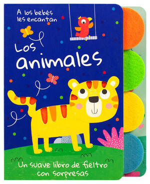 LIBRO PARA BEBÉS: A LOS BEBÉS LES ENCANTAN LOS ANIMALES - VARIOS;AUTORES - VS17398