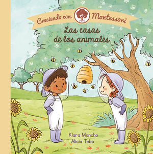 LAS CASAS DE LOS ANIMALES (CRECIENDO CON MONTESSORI. PEQUENAS MANITAS) - MONCHO, KLARA ; TEBA, ALICIA - VP001611