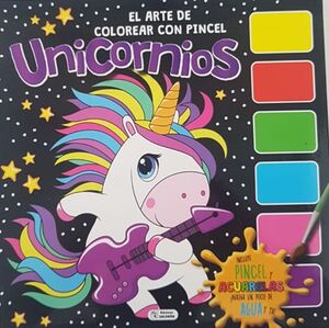 COLOREAR CON PINCEL - UNICORNIO CPC193 -  - VP004043