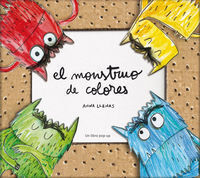 EL MONSTRUO DE COLORES, UN LIBRO POP-UP - LLENAS SERRA, ANNA - .