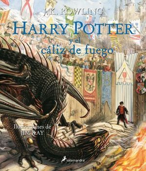 HARRY POTTER 4: EL CALIZ DE FUEGO (ILUSTRADO) - ROWLING, J. K. - VP001964