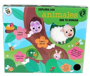 EXPLORA LOS ANIMALES QUE TE RODEAN (BEBE CURIOSO) - VV.AA. - VP003155