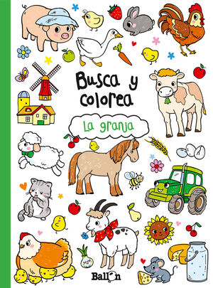 *BUSCA Y COLOREA - LA GRANJA - BALLON - VP000261