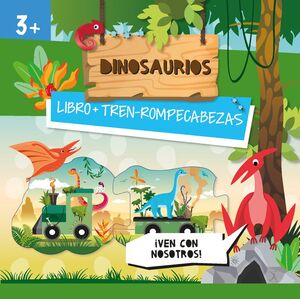 DINOSAURIOS ¡SUBETE AL TREN ROMPECABEZAS! -  - VP002524