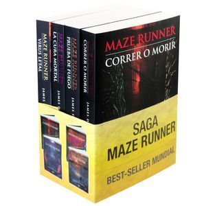 MAZE RUNNER PACK (CORRER O MORIR / PRUEBA DE FUEGO / LA CURA MORTAL / VIRUS LETAL) - DASHNER, JAMES - VP002632